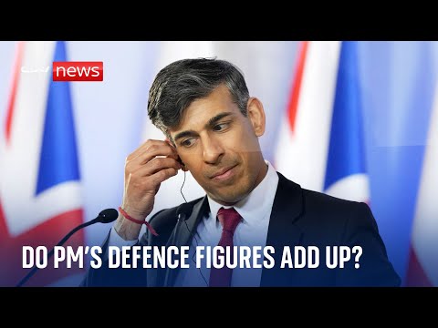 Rishi Sunak's £75bn defence announcement under scrutiny