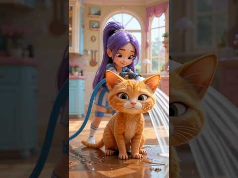 Dirty cat😂😱😫😭 #cat #funny #trending #shortvideo