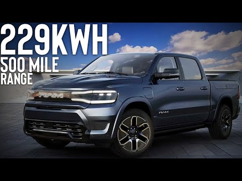 RAM 1500 EV Has 229kWh! 🤯 But It's Not Crazy...