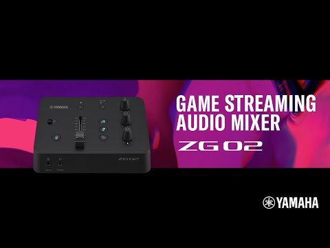 Yamaha Game Streaming Audio Mixer: ZG02