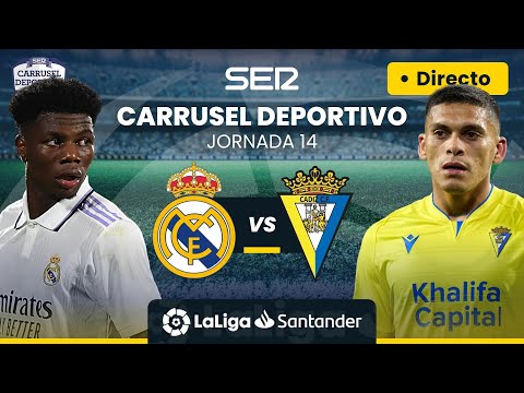 ? EN DIRECTO | REAL MADRID - CÁDIZ FC #LaLiga Jornada 14
