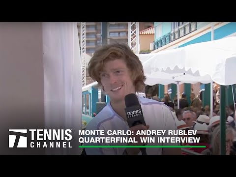 Andrey Rublev gives all the love to Grigor Dimitrov | 2023 Monte Carlo Quarterfinal