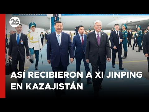 ASIA | Así fue recibido Xi Jinping en Kazajistán