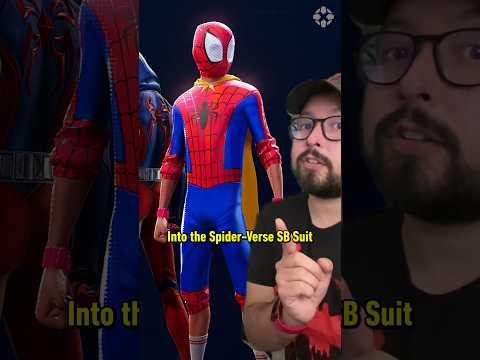 The Into the Spider-Verse SB Suit includes a line of dialogue from Stan Lee! #spiderman #spiderverse