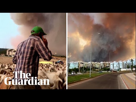 Villages in Turkey evacuated as wildfire rages