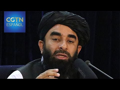 Los talibanes piden unidad y prometen la paz en la primera conferencia de prensa