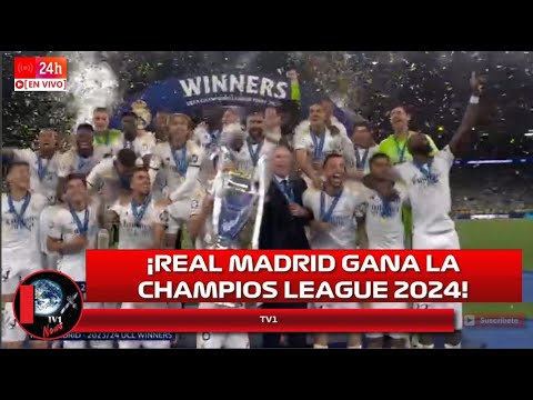 Real Madrid vence al Dortmund 2 0 y es campeón de la Champions League 2024