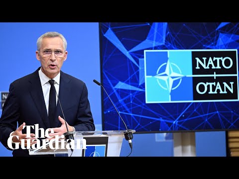 Nato chief Jens Stoltenberg holds presser after defence ministers conference – watch live