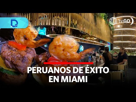 Peruanos de éxito en Miami | Domingo al Día | Perú