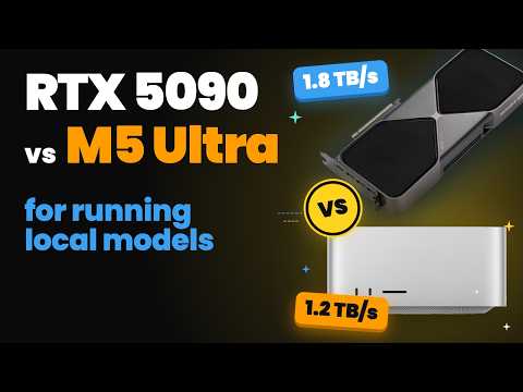 RTX 5090 vs M5 Ultra: Which AI Powerhouse Wins? RTX 5090 vs M5 Ultra: Which AI Powerhouse Wins?