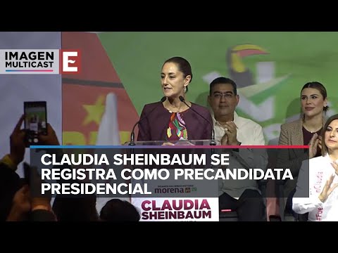 Claudia Sheinbaum se registra como precandidata de Morena rumbo a la Presidencia en 2024 | Resumen