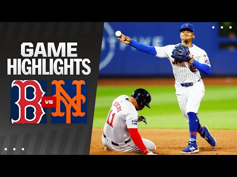 Red Sox vs. Mets Game Highlights (9/3/24) | MLB Highlights