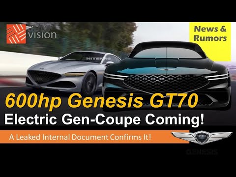 600hp Genesis GT70 Electric Supercar is Coming! Finally!