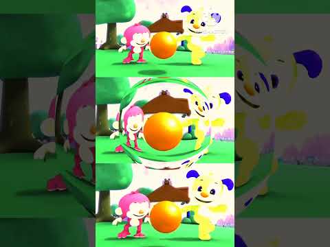 doggy kicked a toy ball #shortvideo