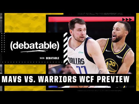 Steph Curry vs. Luka Doncic: Previewing the Warriors vs. Mavs WFC | (debatable) video clip