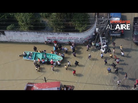 Peña, Calderón, Fox y otros han prometido sacar a Tabasco del agua. Ahora va AMLO, tabasqueño