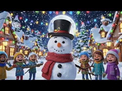 O BONECO DE NEVE DANÇANTE ☃️🤩 | Música Infantil Divertida De Natal