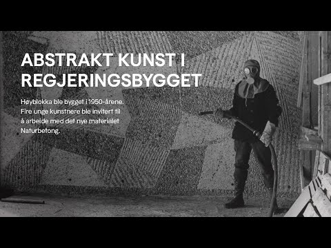 ABSTRAKT KUNST I REGJERINGSBYGGET