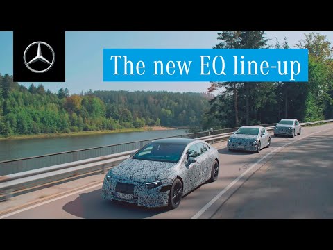 The all new EQS, EQE and EQS SUV
