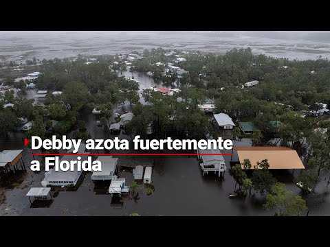 EMERGENCIA EN EU | El huracán 'Debby' deja estragos y personas sin vida en Florida