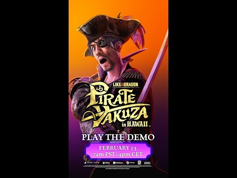 Play the Like a Dragon: Pirate Yakuza in Hawaii demo on PlayStation 5