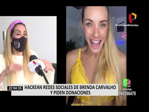 Hackean redes sociales de Brenda Carvalho y piden donaciones