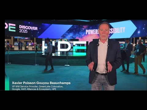 HPE Partner Growth Summit 2025: Xavier Poisson Gouyou Beauchamps, HPE VP WW Service Provider Leader