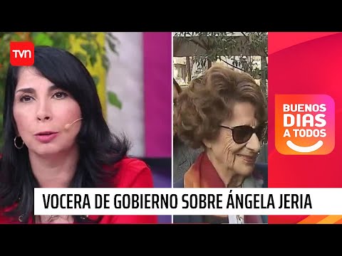 Vocera de Gobierno sobre Ángela Jeria: Siempre fue muy unitaria | Buenos días a todos