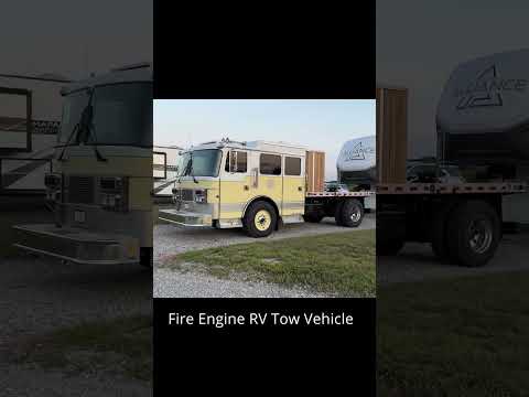 Fire Engine RV Tow Vehicle