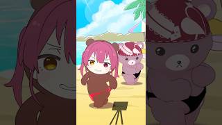 クマリンのクマッスル💪🐻カメラに向かってポーズ！#shorts #funnyvideo