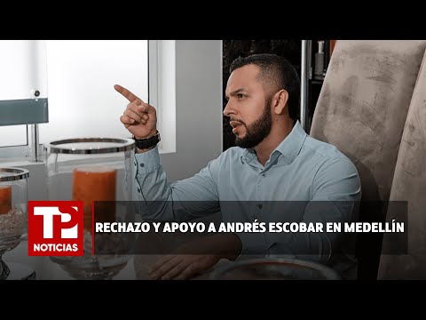 Rechazo y apoyo a Andrés Escobar durante su visita al hemiciclo de Medellín |17.02.2024| TP Noticias