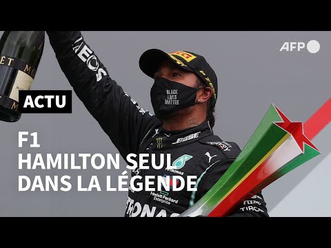 F1: Lewis Hamilton seul recordman de victoires en Grands Prix | AFP