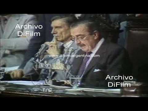 Raul Alfonsin - Discurso ante la asamblea legislativa 1988