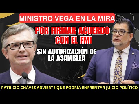 ¡CRISIS GUBERNAMENTAL! Ministro Vega en la Mira por Firmar Acuerdo con el FMI Ilegalmente