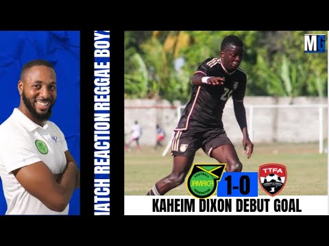 Kaheim Dixon Debut Goal Secure Reggae Boyz Win vs Trinidad | Jamaica 1-0 Trinidad