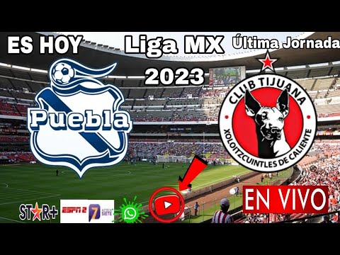 Puebla vs. Tijuana en vivo, donde ver, a que hora juega Puebla vs. Xolos Liga MX 2023