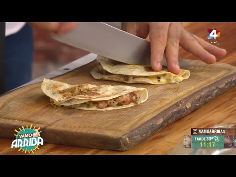 Vamo Arriba - Tacos de chorizo y provolone