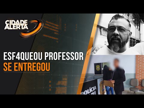 EXCLUSIVO: SUSPEITO DE ASSASSINAR PROFESSOR SE ENTREGA NA DELEGACIA DE VARGINHA