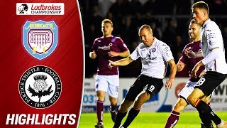 Arbroath 1-1 Partick Thistle | Miller Scores as Jags Move from Bottom Spot | Ladbrokes Championship