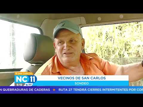 Presidente Cháves visita cantón de San Carlos