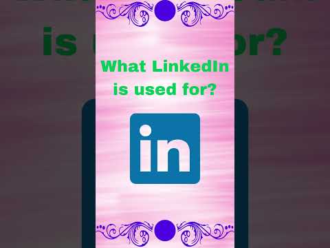 What Linkedin is used for? #linkedin #trending #shortsfeed #shorts #shortvideo #youtubeshorts #viral