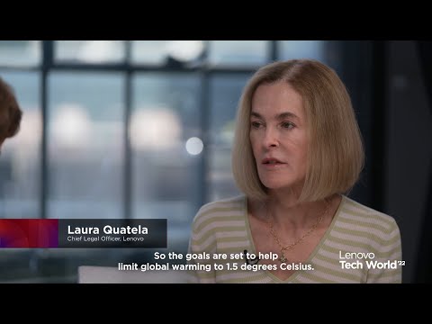 Lenovo Tech World 2022: Our Journey Towards Net-Zero with Laura Quatela