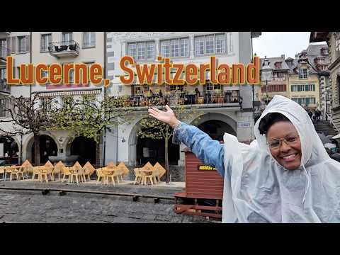 A Rainy Day in Lucerne, Switzerland