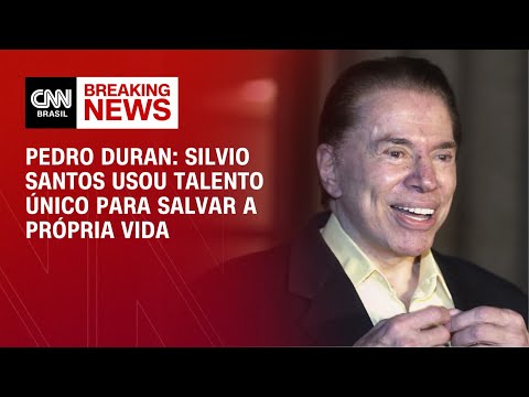 Pedro Duran: Silvio Santos usou talento único para salvar a própria vida | AGORA CNN