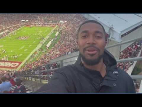 The <strong>view</strong> from atop Bryant-Denny Stadium
