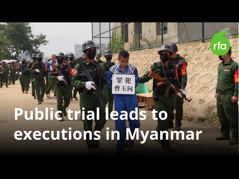 Rebel army stages public trial leading to executions in eastern
Myanmar | Radio Free Asia (RFA)