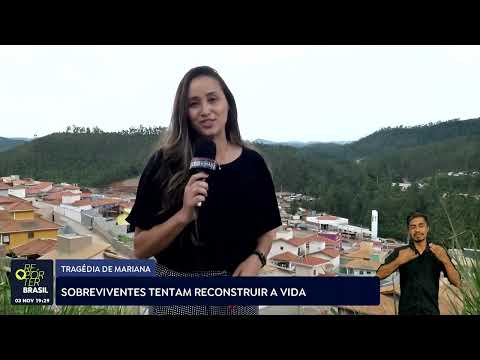 Sobreviventes de Mariana tentam reconstruir a vida após oito ano da tragédia