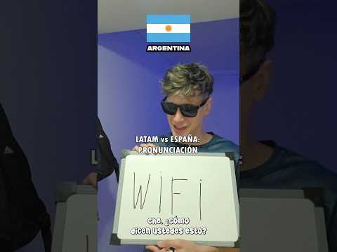 LATAM vs ESPAÑA - PRONUNCIACIÓN