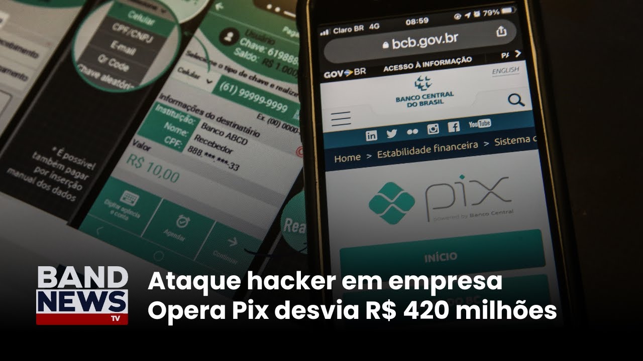 Ataque hacker em empresa Opera Pix desvia R$ 420 milhões | BandNews TV