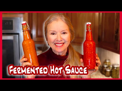 How to make Fermented Hot Sauce (Orange Thai & Serrano Peppers!)